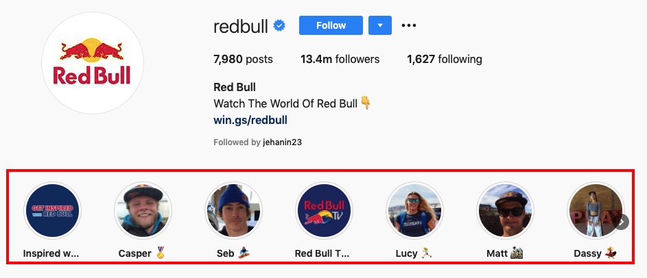 Red Bull Instagram Highlights
