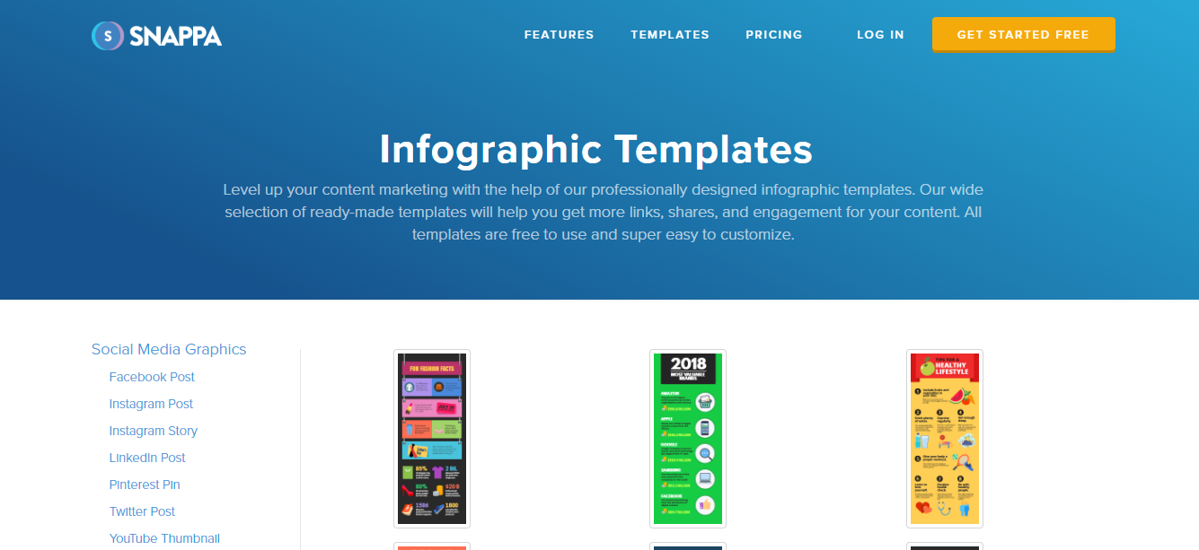 Infographics Tool By Snappa