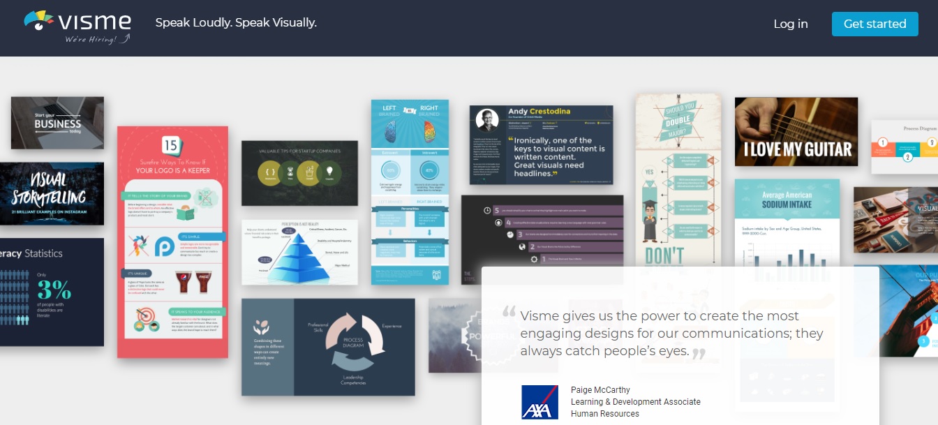 Infographics Tool By Visme