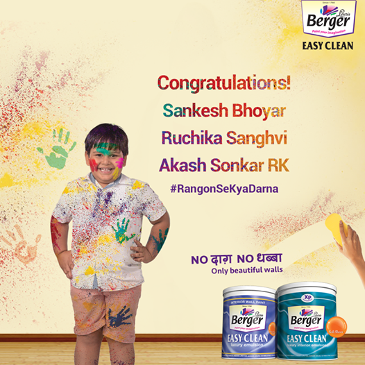 Hashtag campaigns, Berger paints