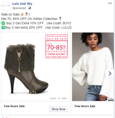 Using sales promotion techniques