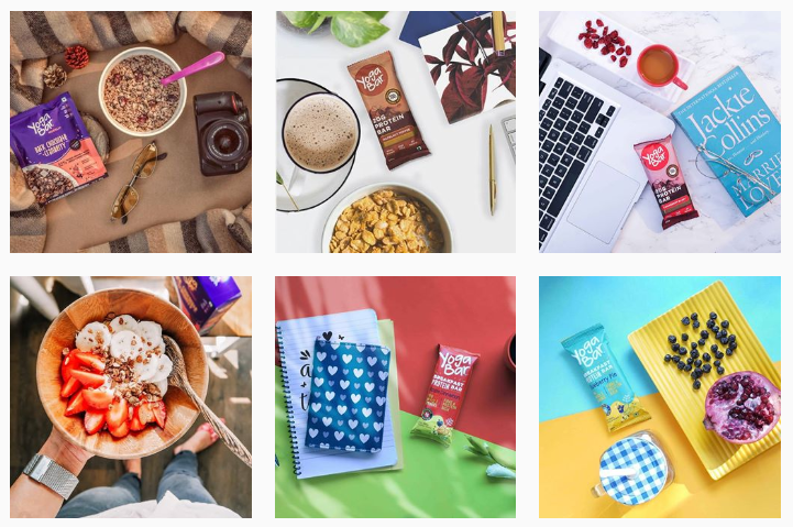 yoga bars content feed