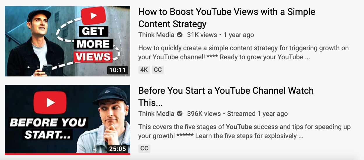 YouTube Marketing Strategy - Attractive YouTube Thumbnails