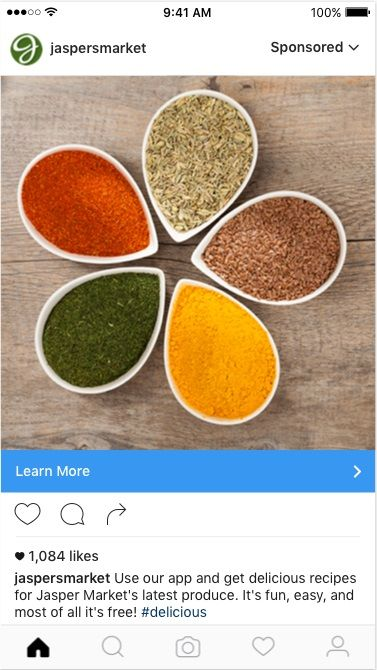 Calls to action in social media Ads