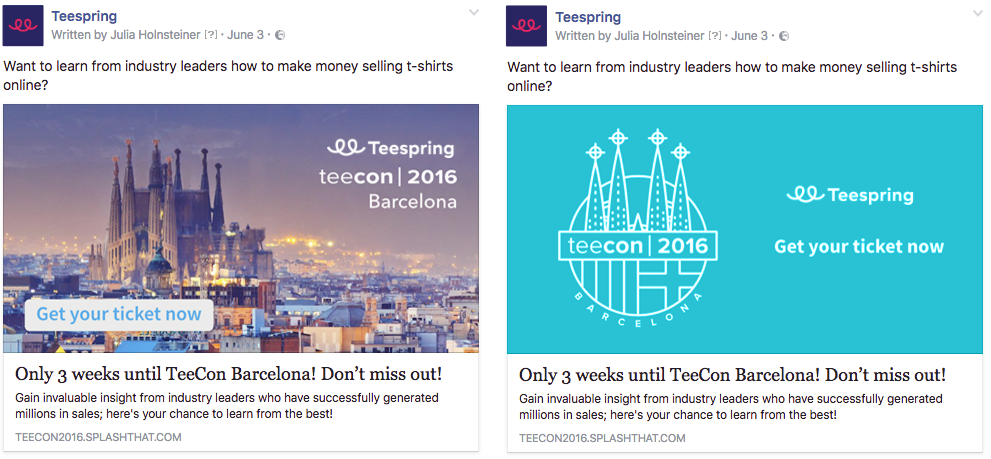 Split testing Social media Ads