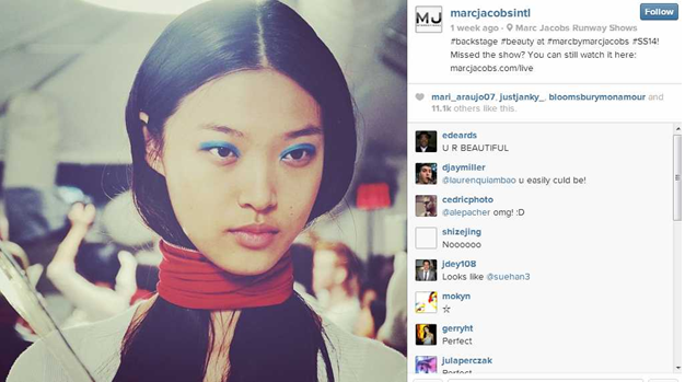 Using faces in Instagram photos