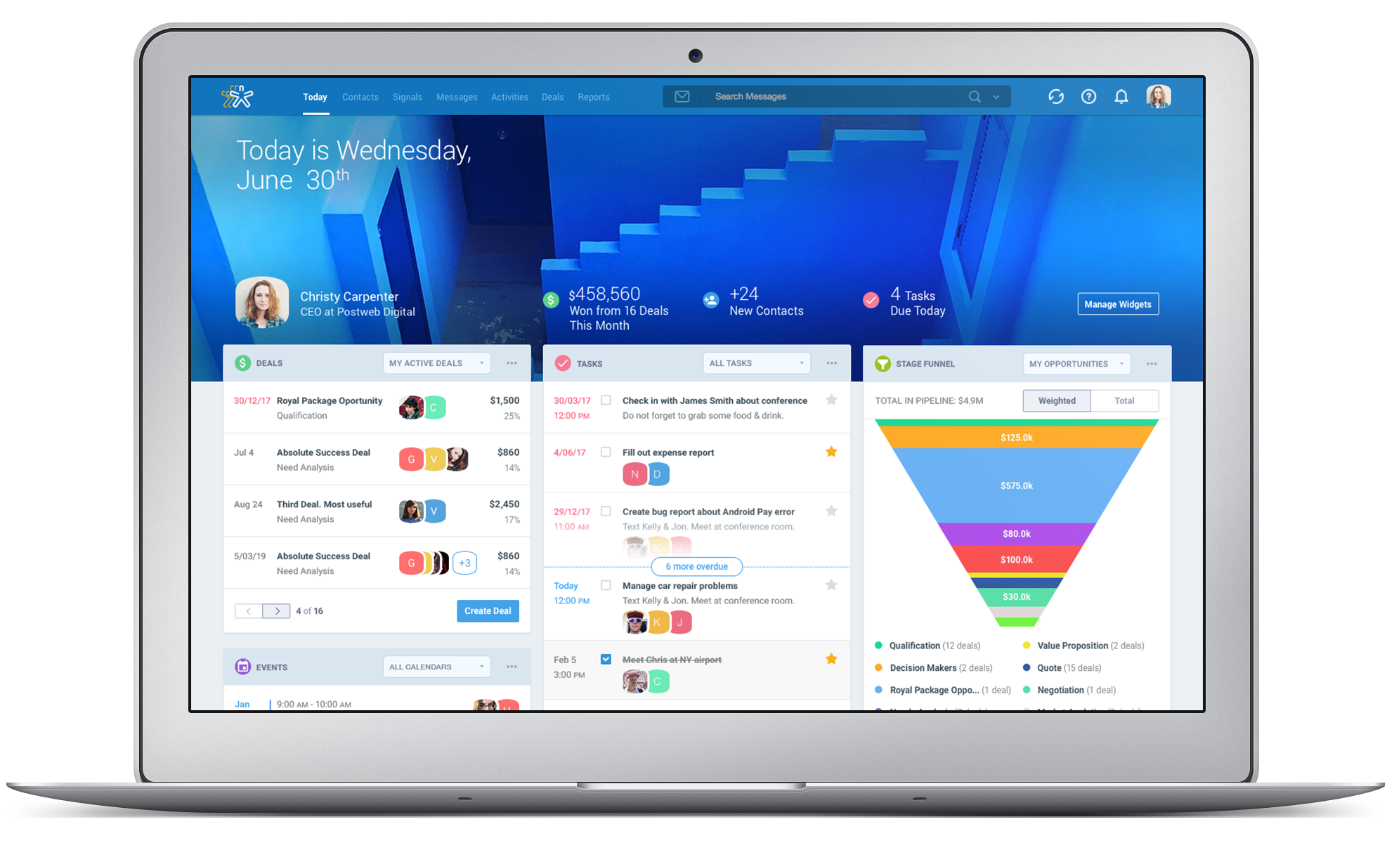 Social Media Tools, Customer and prospects’ management