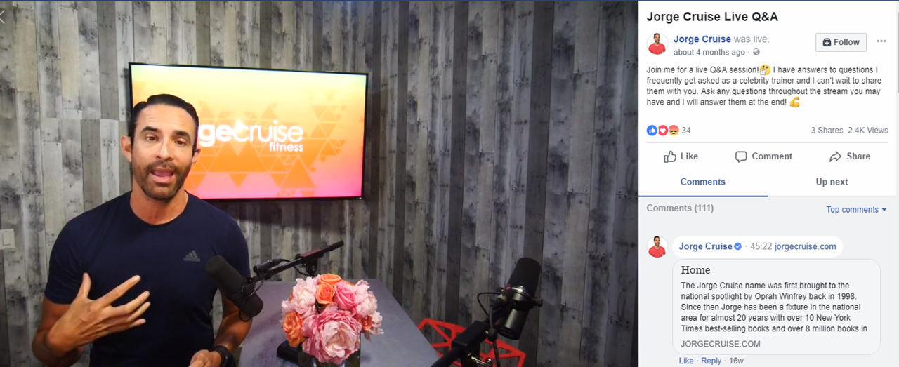 Social Media Interviews and Q&As