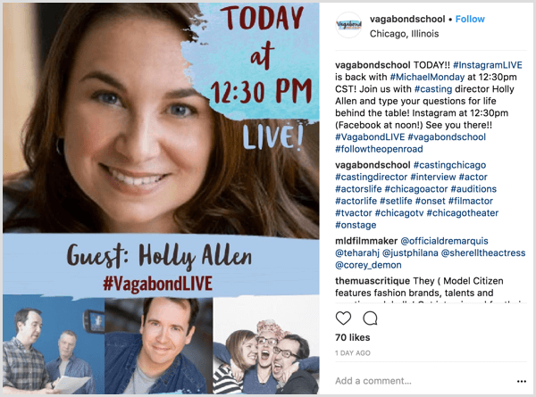 Social Media Interviews