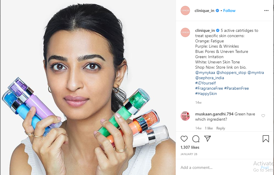 clinique influencer marketing campaign 2