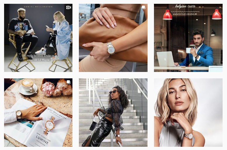 daniel wellington influencer marketing campaign
