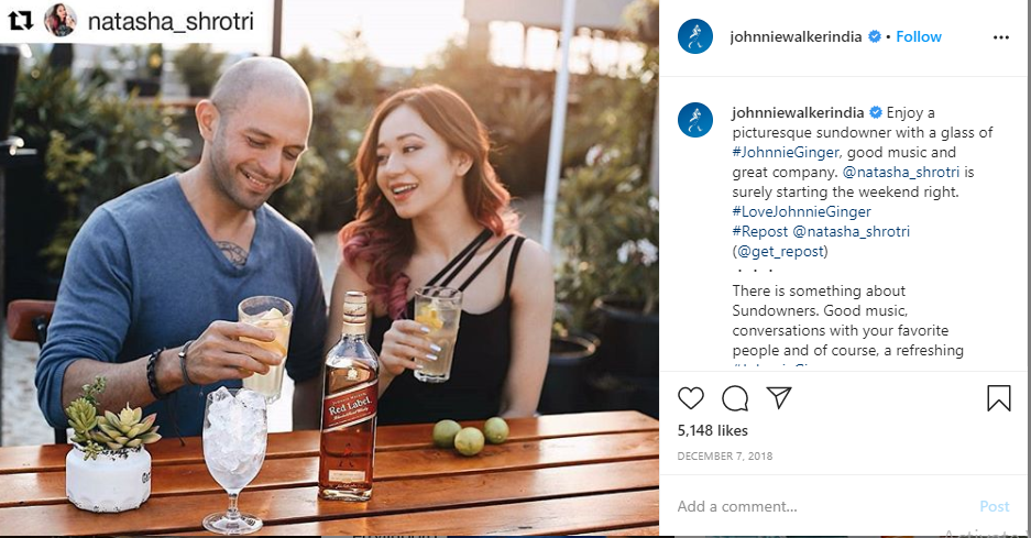 johnnie walker influencer marketing campaign 2