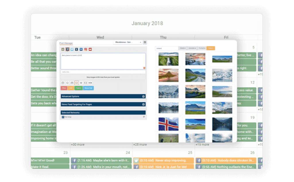 Social Media Scheduling