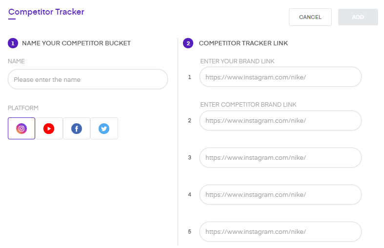 Unbox Social competition tracking