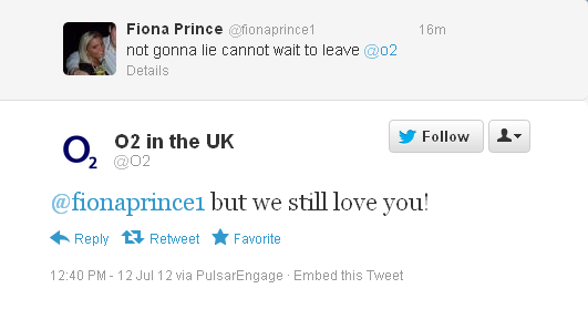 Social Listening on Twitter O2 UK