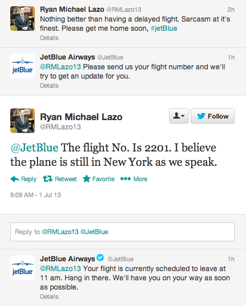 Social Listening on Twitter Jet Blue
