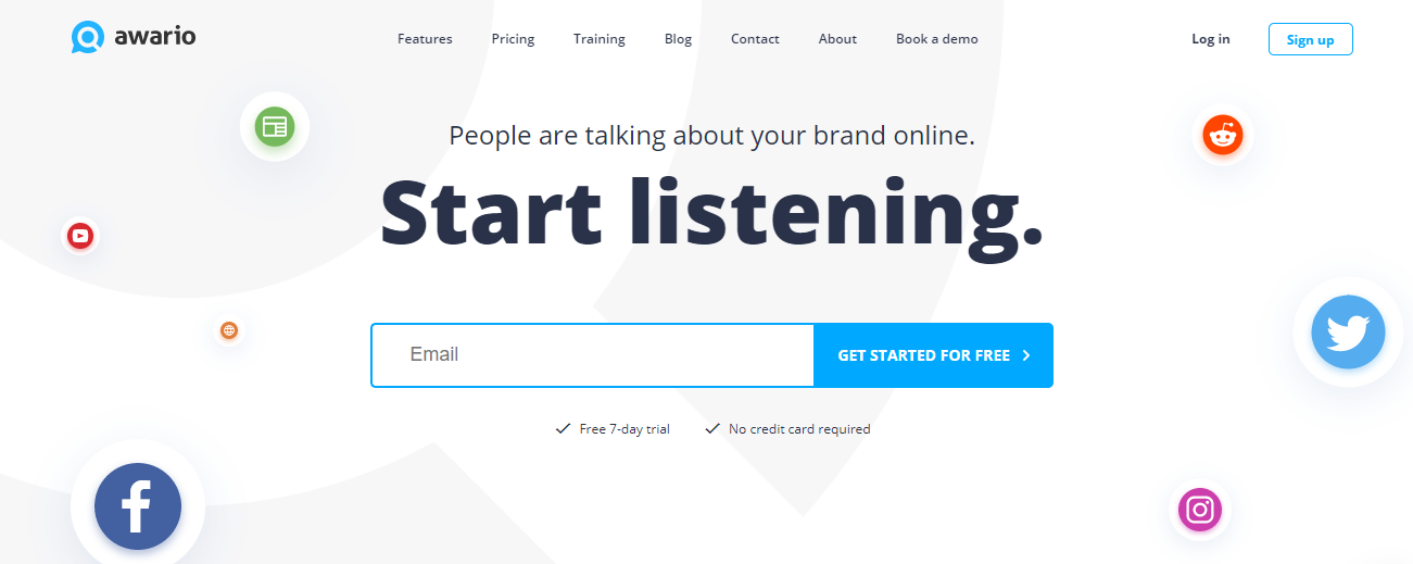 Awario social media analytics tool