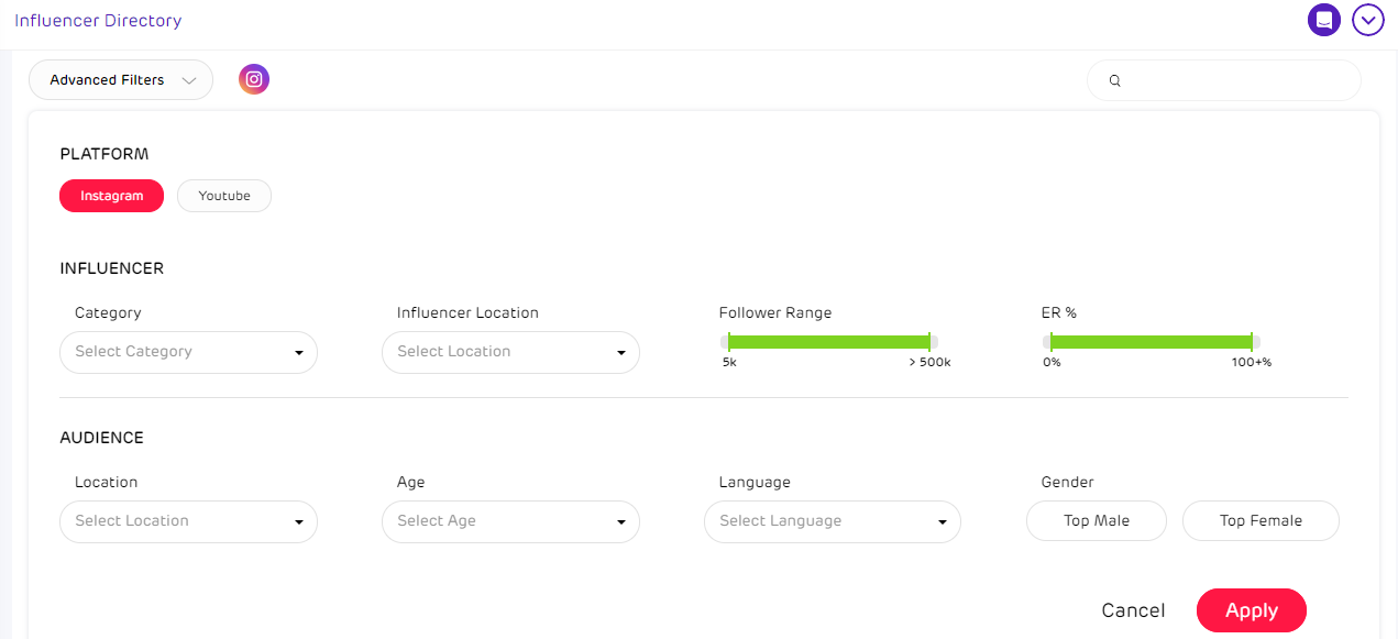find influencers unbox social