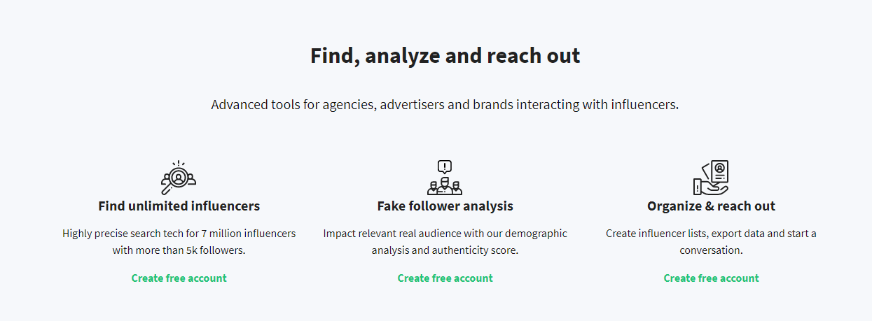 heepsy influencer marketing tools