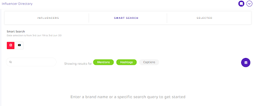 influencer directory smart search