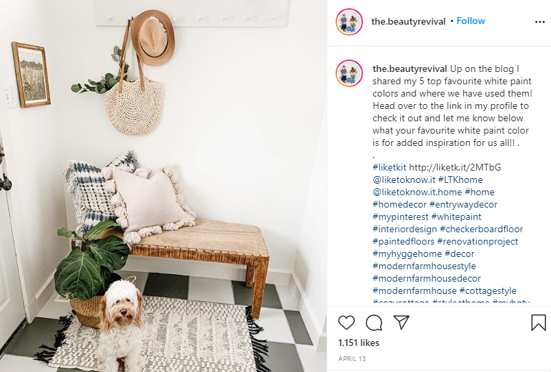 influencer post