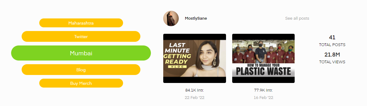 YouTube competitor insights