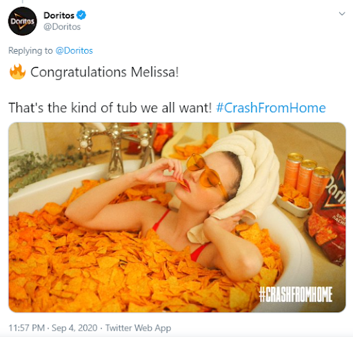 Doritos Twitter campaign
