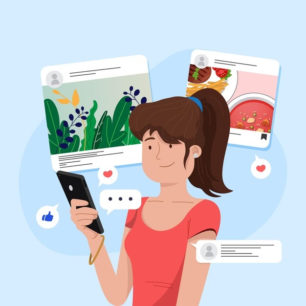 social media content