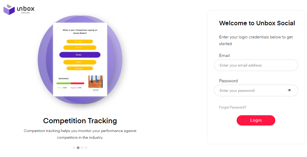 Unbox Social tool login
