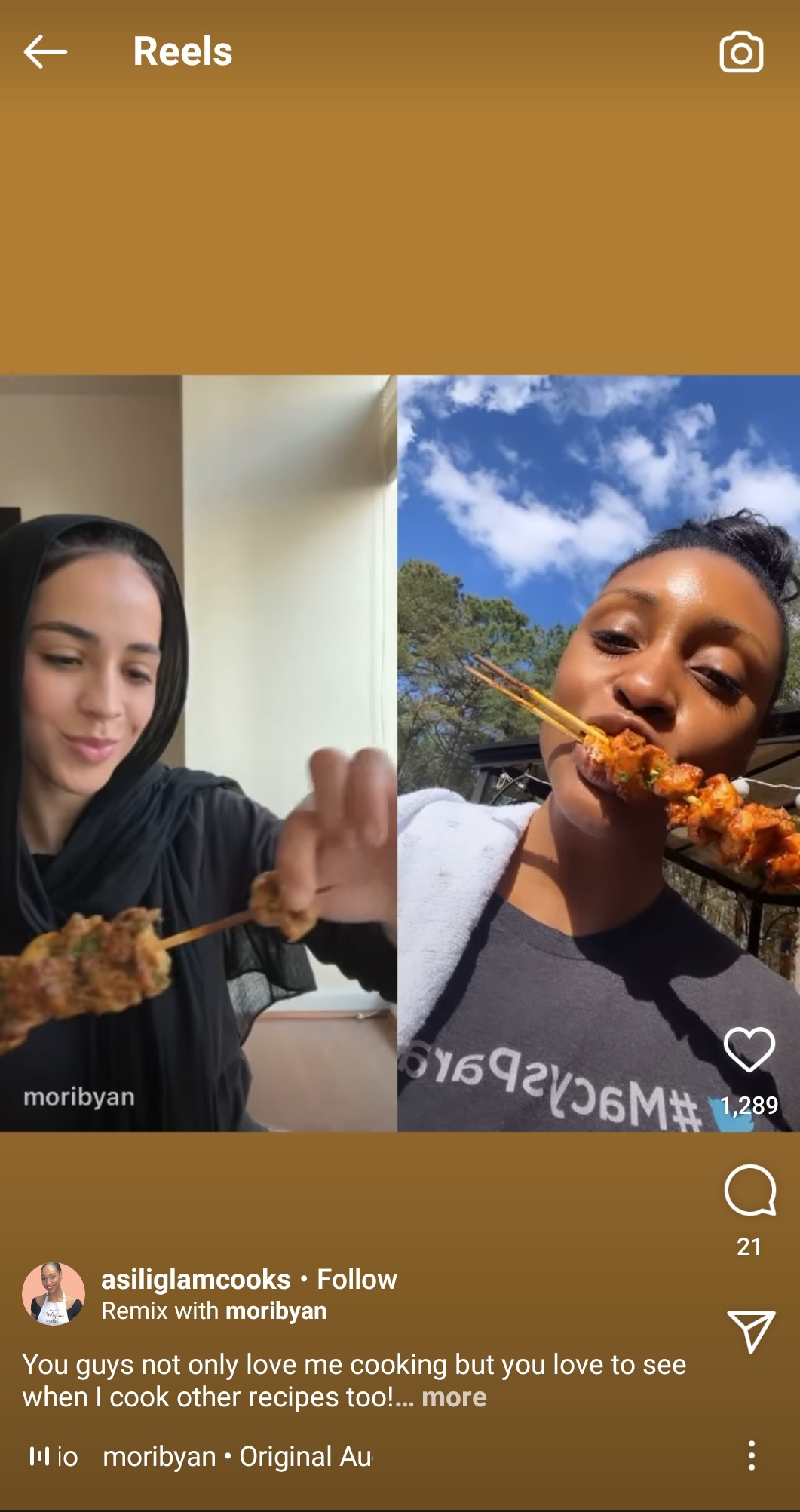 Instagram remix reels