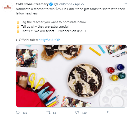Twitter campaign