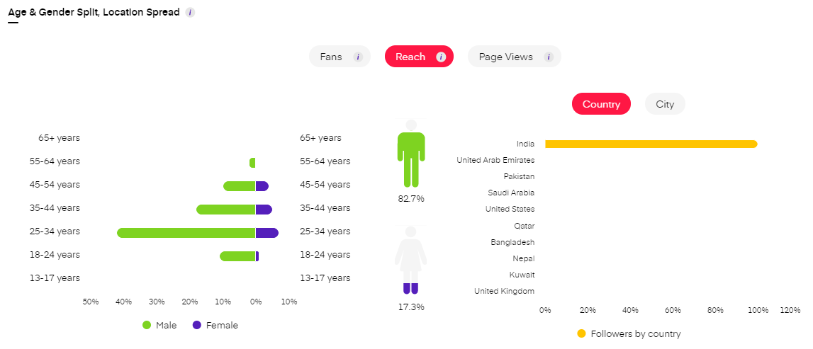 Facebook audience insights