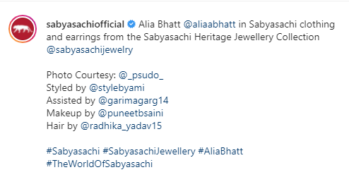 Instagram mentions
