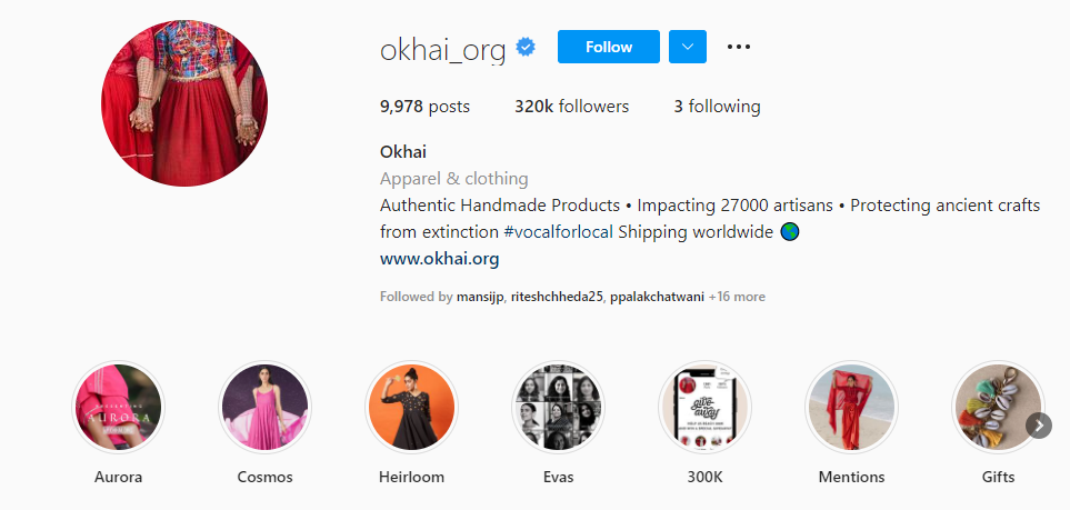 Instagram stories highlights