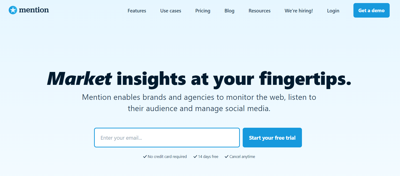 social media monitoring