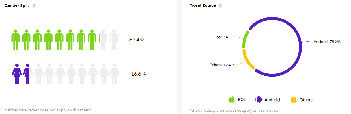 Twitter audience demographics