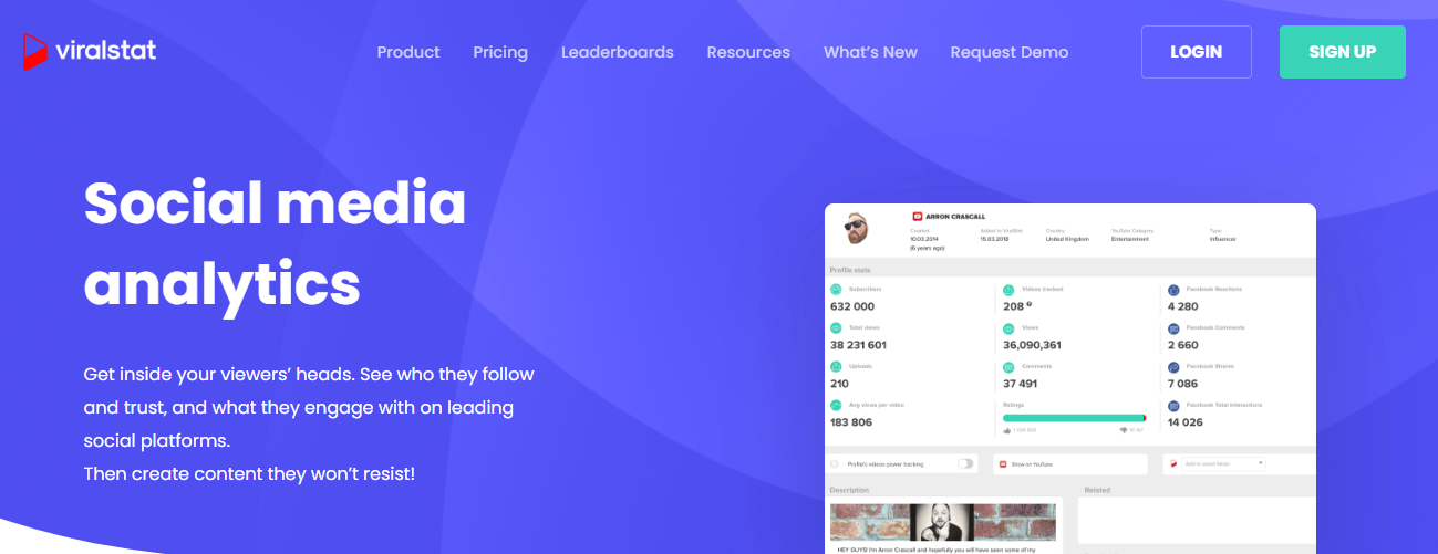 YouTube analytics tools