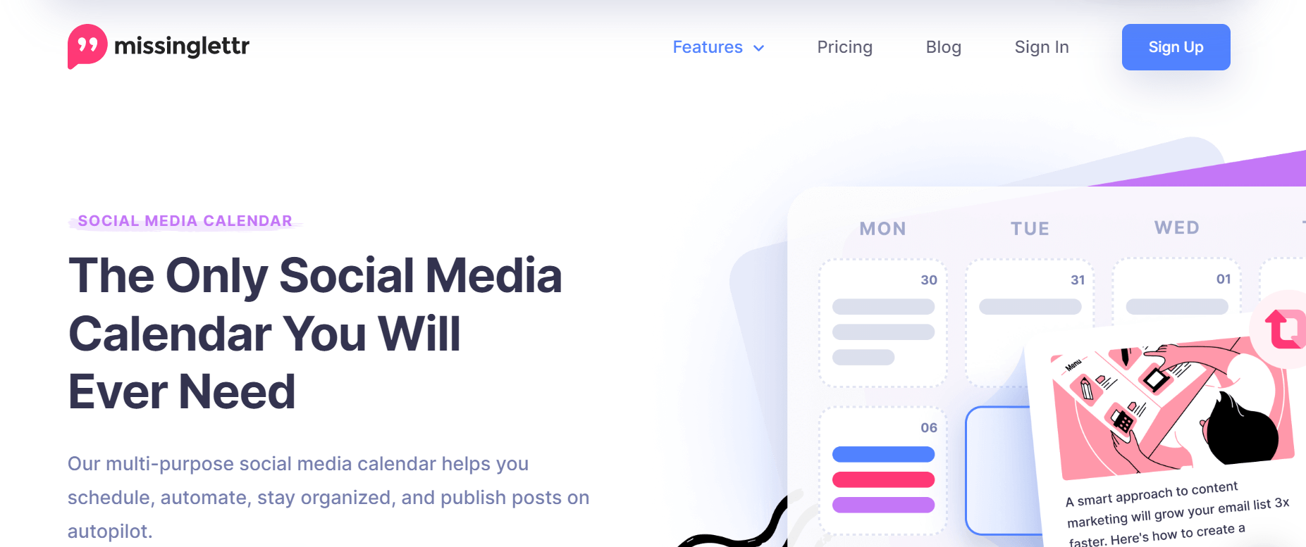 social media scheduling tool